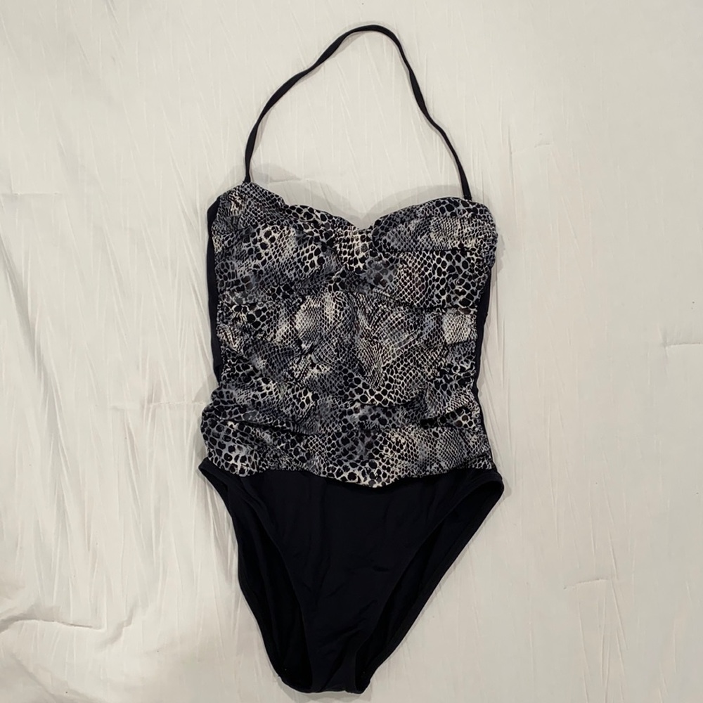 Halter top bathing suit